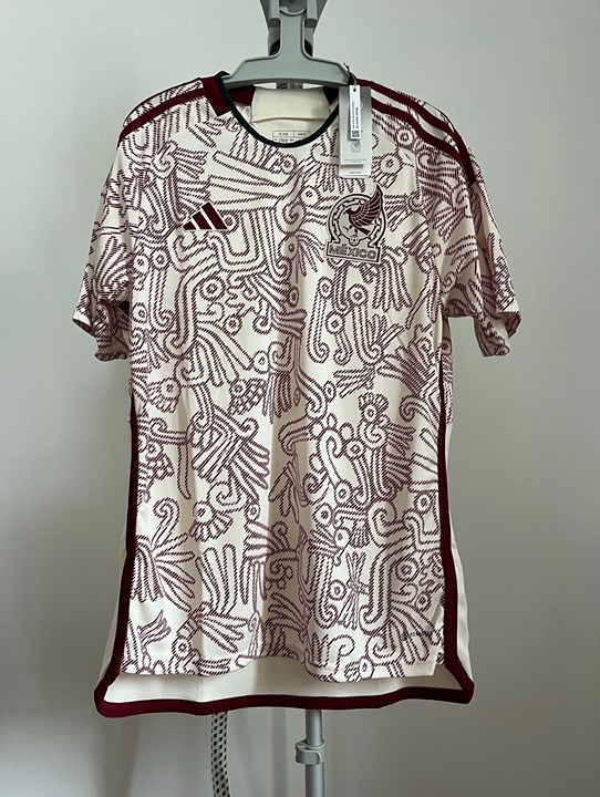 Adidas Mexico 22/23 World Cup Away Player Issue Long Sleeve Soccer Jersey