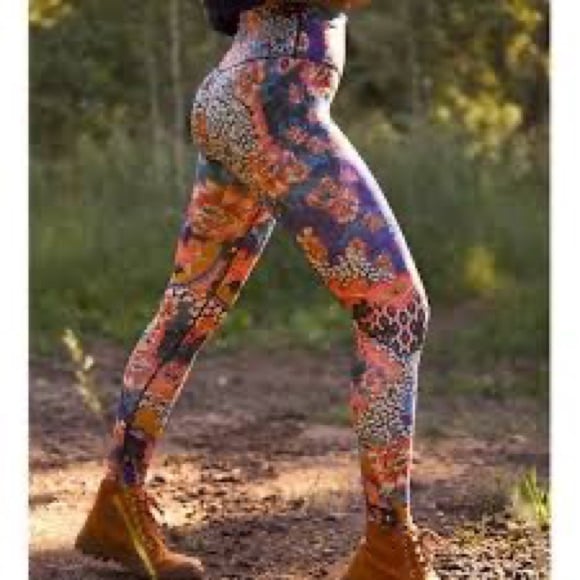 Free People Wild Garden Lose Control Printed Legging