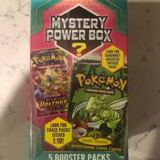 Pokémon Mystery Power Box - 5 Booster Packs - 1:10 seeded vintage/chase packs