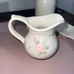 Vintage Pflatzgraff Tea Rose 6pc. Set With No Chips USA Pink Rose Floral Easter