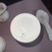 Vintage Pflatzgraff Tea Rose 6pc. Set With No Chips USA Pink Rose Floral Easter