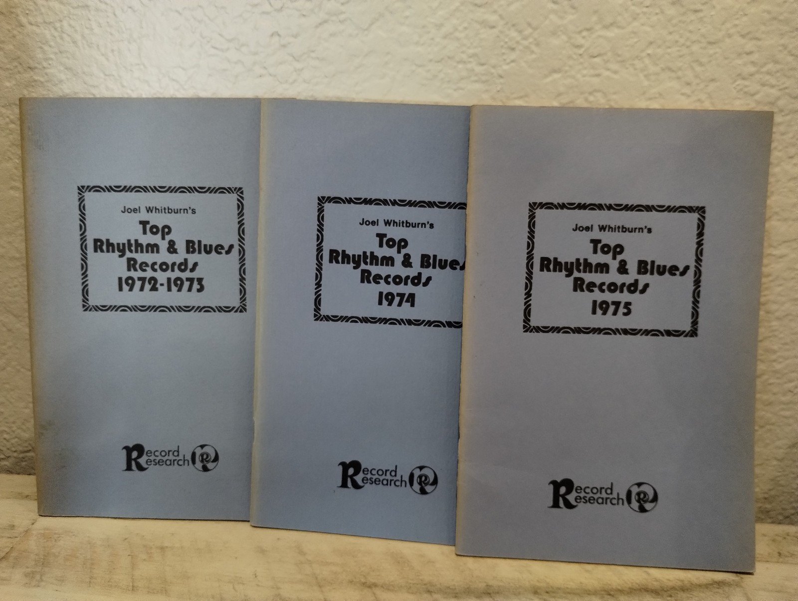 Joel Whitburn's Top Rhythm & Blues Records 1972-73, 1974 & 1975
