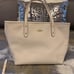 Coach white tote
