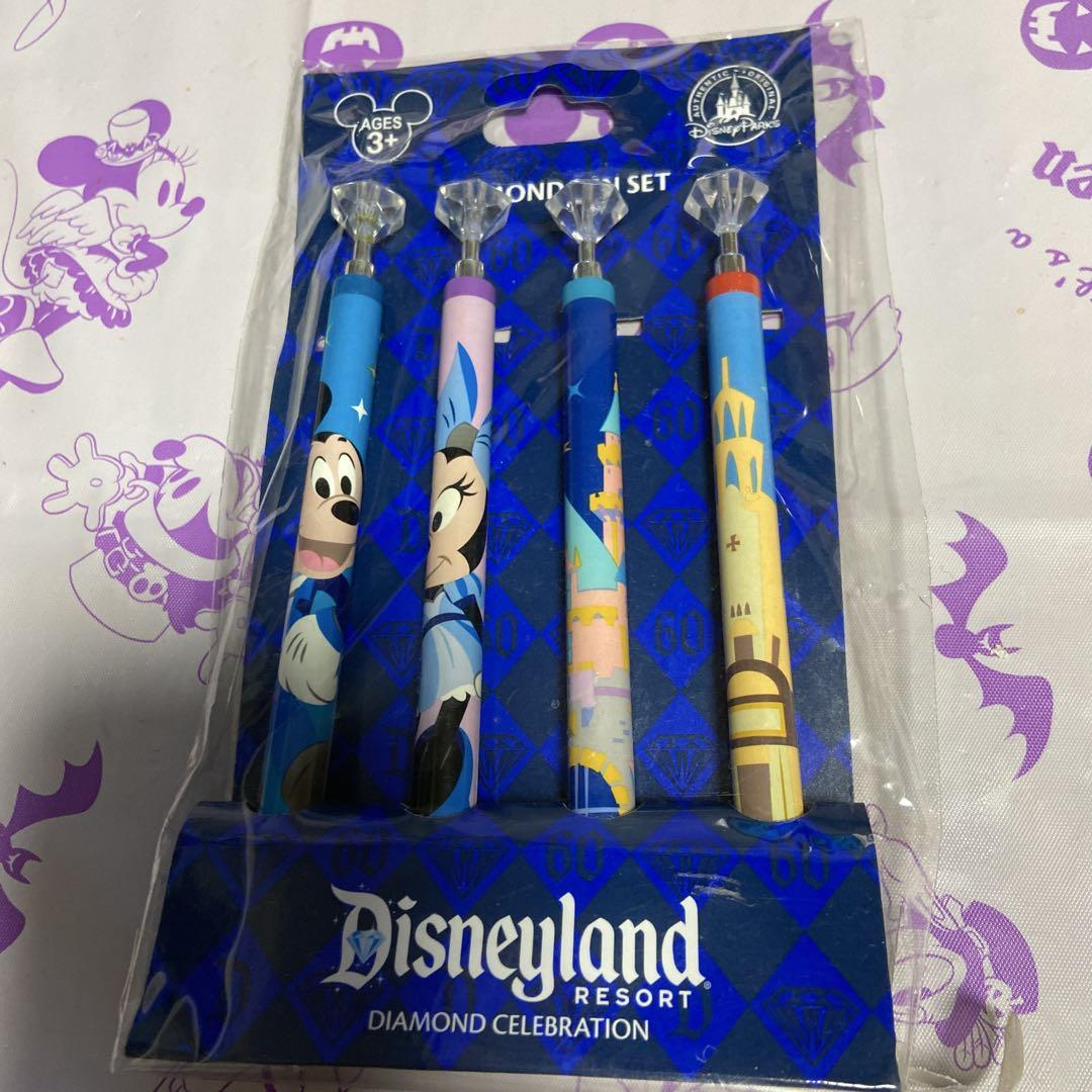 Disneyland Resort Ballpoint Pen Set of 4
