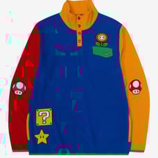 Nintendo Super Mario Fleece Jacket Sweater