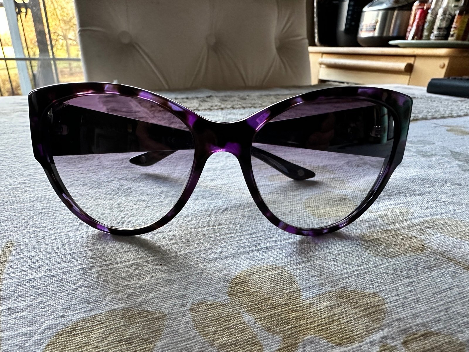 Versace Sunglasses Authentic Italy Purple