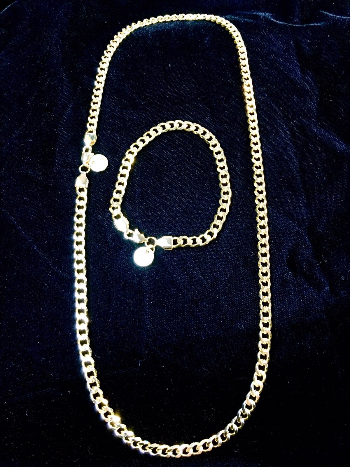 CUBAN LINK CHAIN 18K GOLD MADE IN ITALY