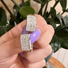 Heirloom 3.00 ct Natural White Topaz Waterfall Earrings