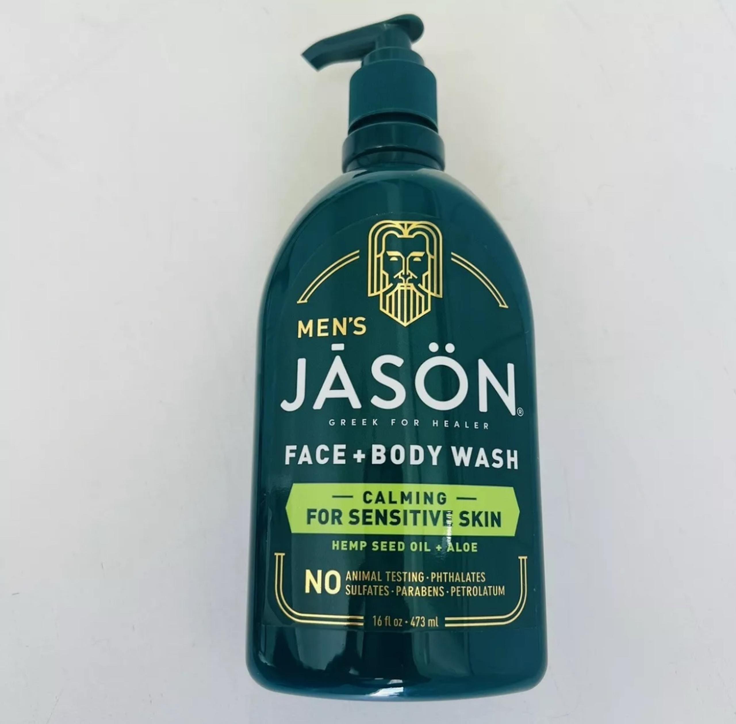 Calming 2-in-1 Face & Body Wash 16 Oz By Jason Natural Products