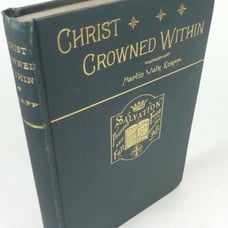Antique Christ Crowned Within, Knapp