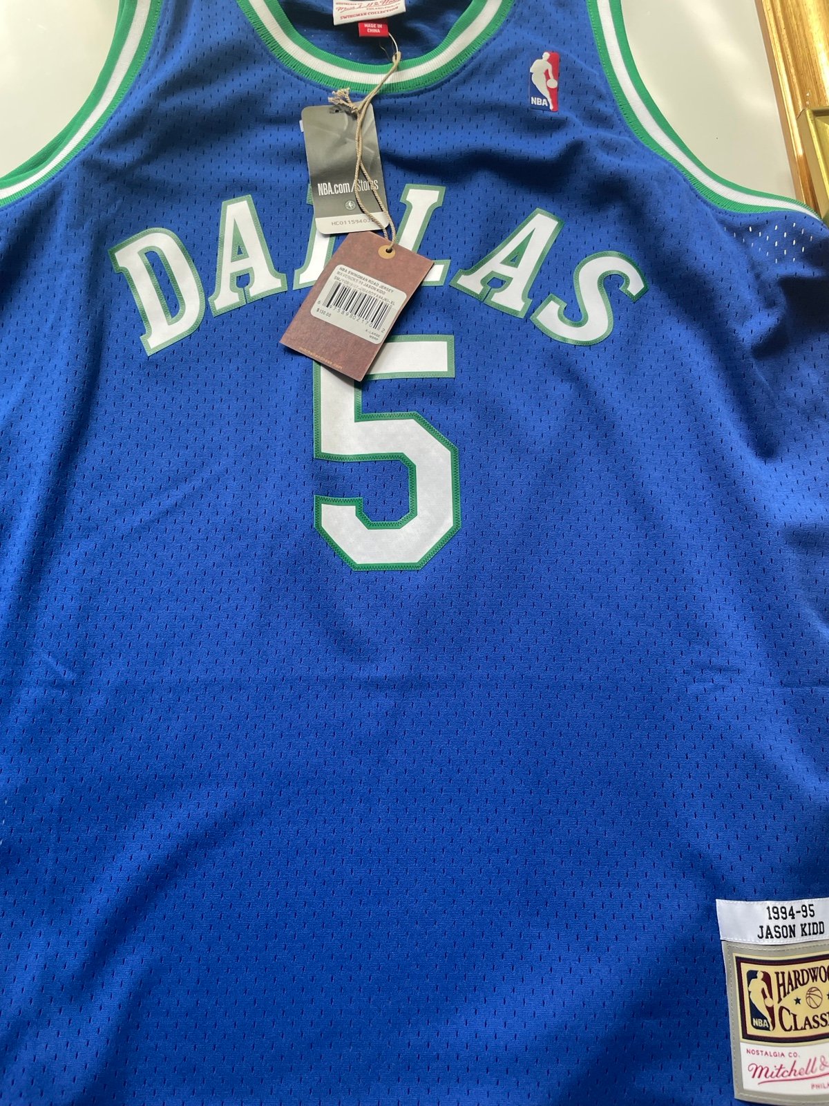 Mitchell & Ness Dallas Mavericks Jersey SZ XL