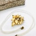 Vintage Brooch & Deco Bead Necklace