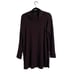 Eileen fisher brown plum tunic size small p
