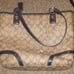 Coach Signature PVC Leather Tote