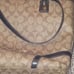 Coach Signature PVC Leather Tote