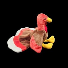 GOBBLES THE TURKEY 1996 TY BEANIE BABY RETIRED