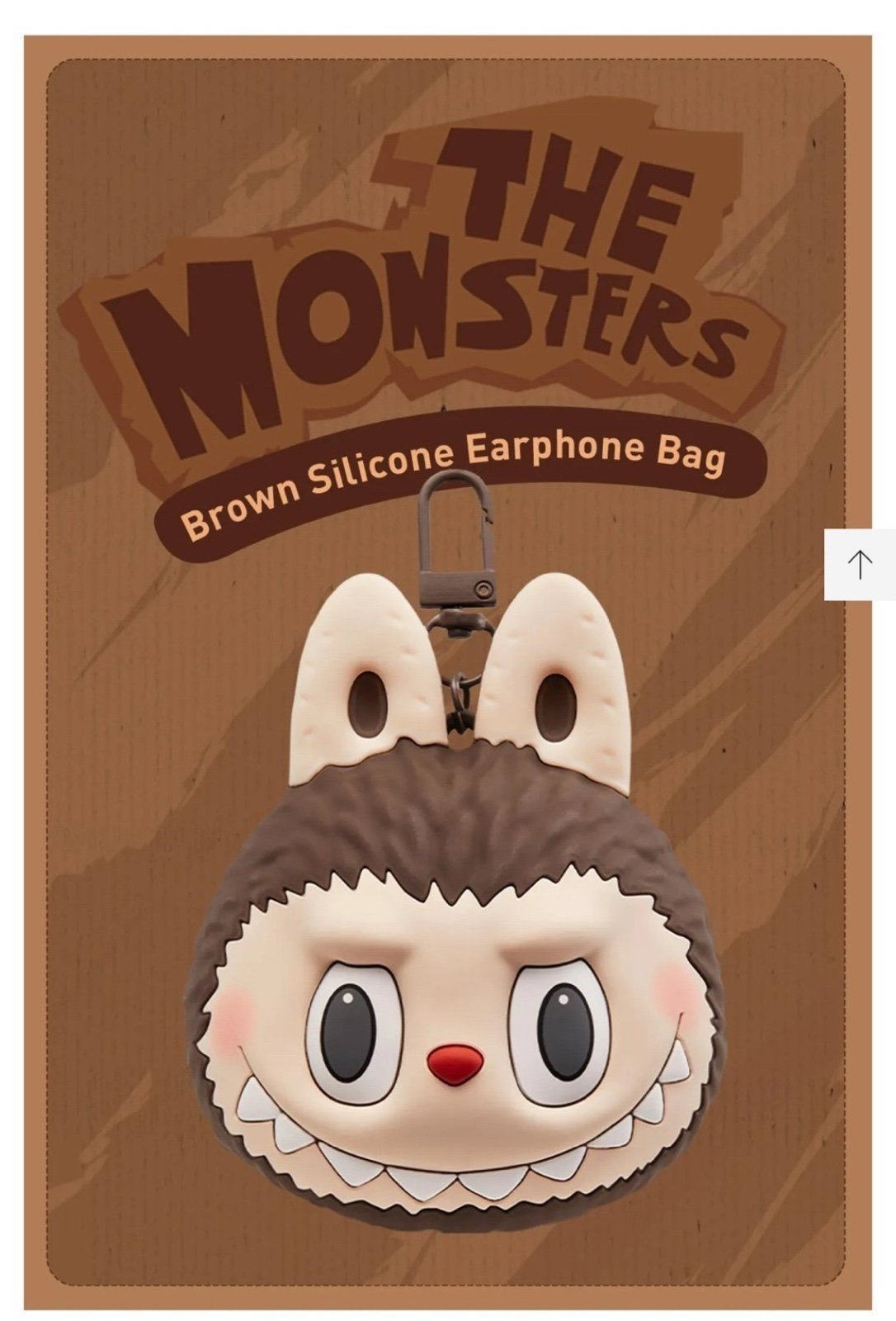 New Labubu- Silicone Earphone Bag Authentic