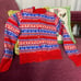 50s Scandinavian Childs Sweater