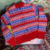 50s Scandinavian Childs Sweater