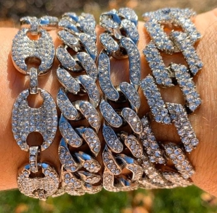 Bracelet Set the millionaire iced out