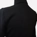 NWOT Vintage Don Sayres Wellmore Sax Fifth, 8 Black Knit Dress Gold Lion Buttons