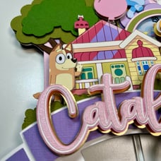 Bluey Cake Topper