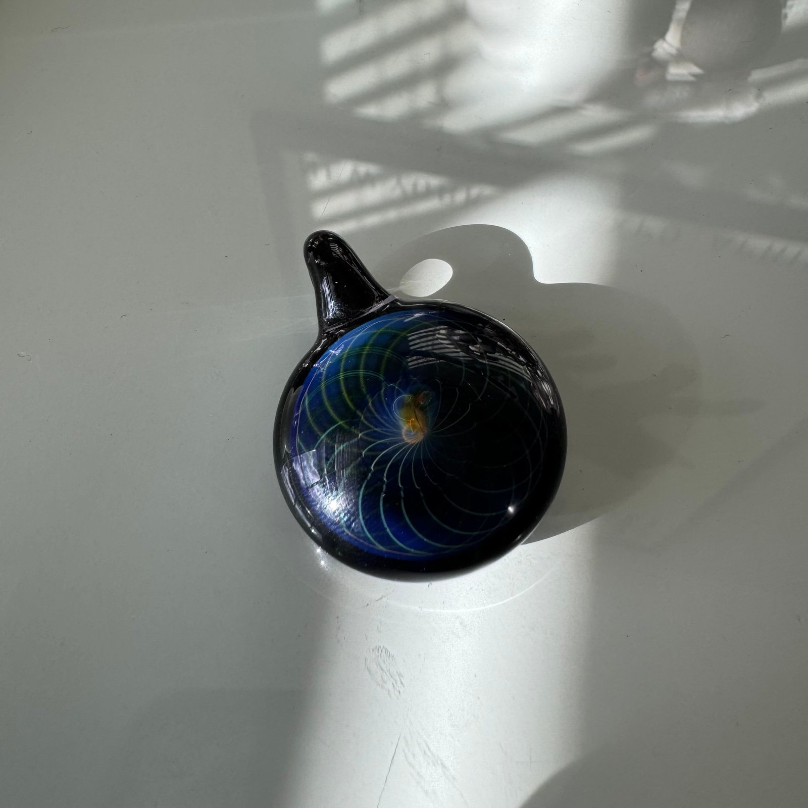 Blown Glass Artist Pendant