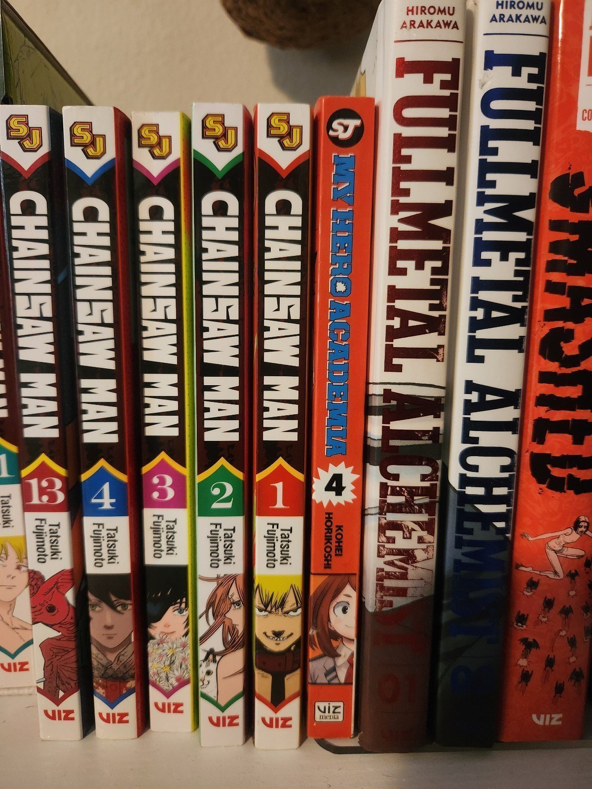 Mangalot of Chainsaw Man, Fullmetal Alchemist, and My Hero Academia