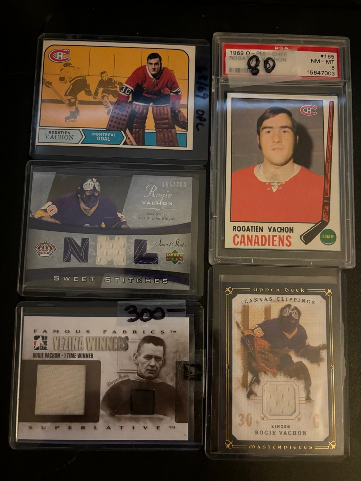 Rogatien “Rogie” Vachon Almost everything but the autograph lot
