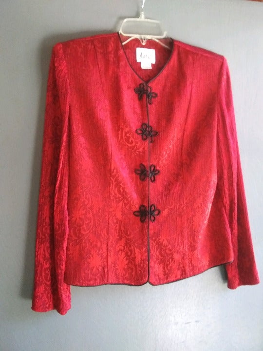 Maren Red Womens Vintage Jacket
