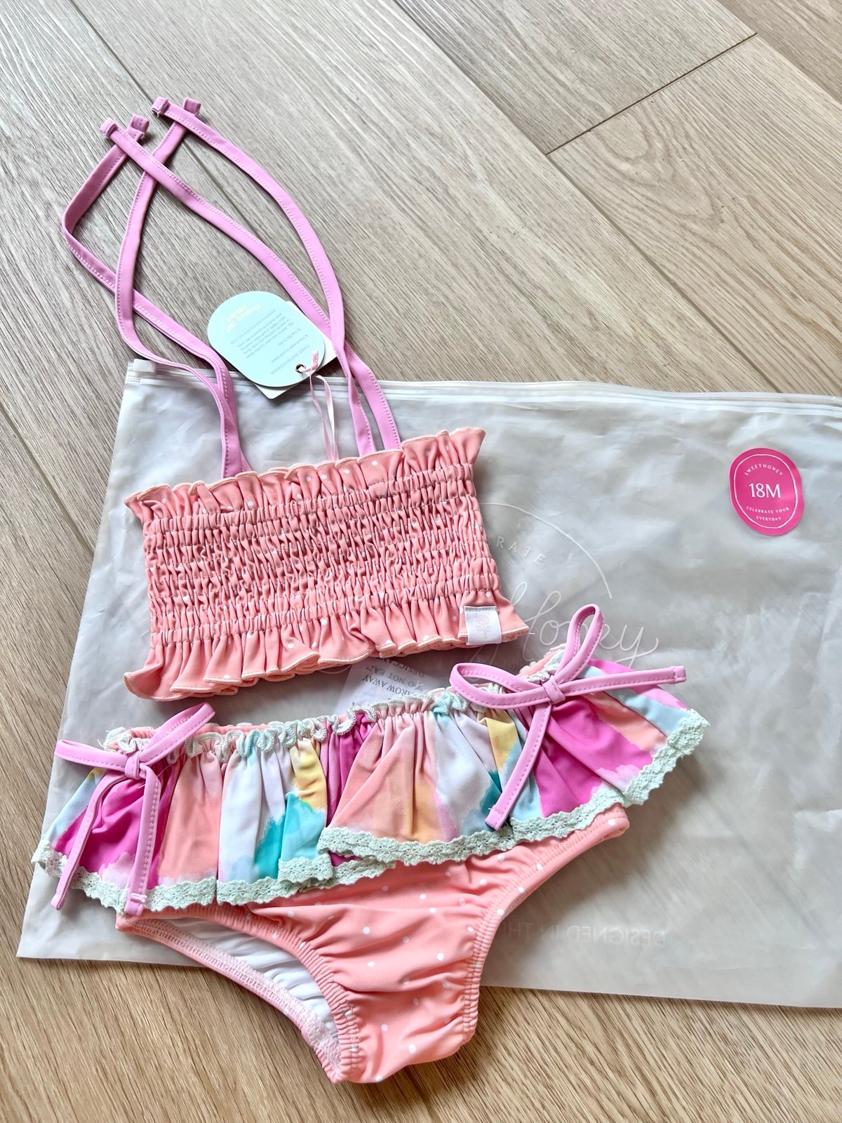SweetHoney two piece baby bathing suit