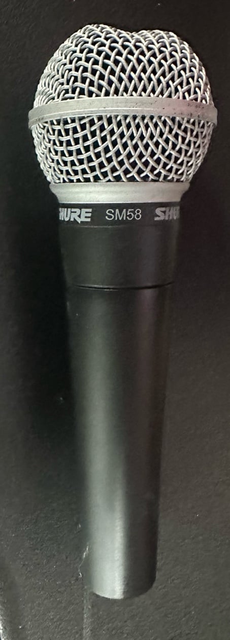 Shure SM58 microphone