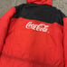 Coca Cola Delivery Jacket Parka Coat Men’s Size XL Black Red