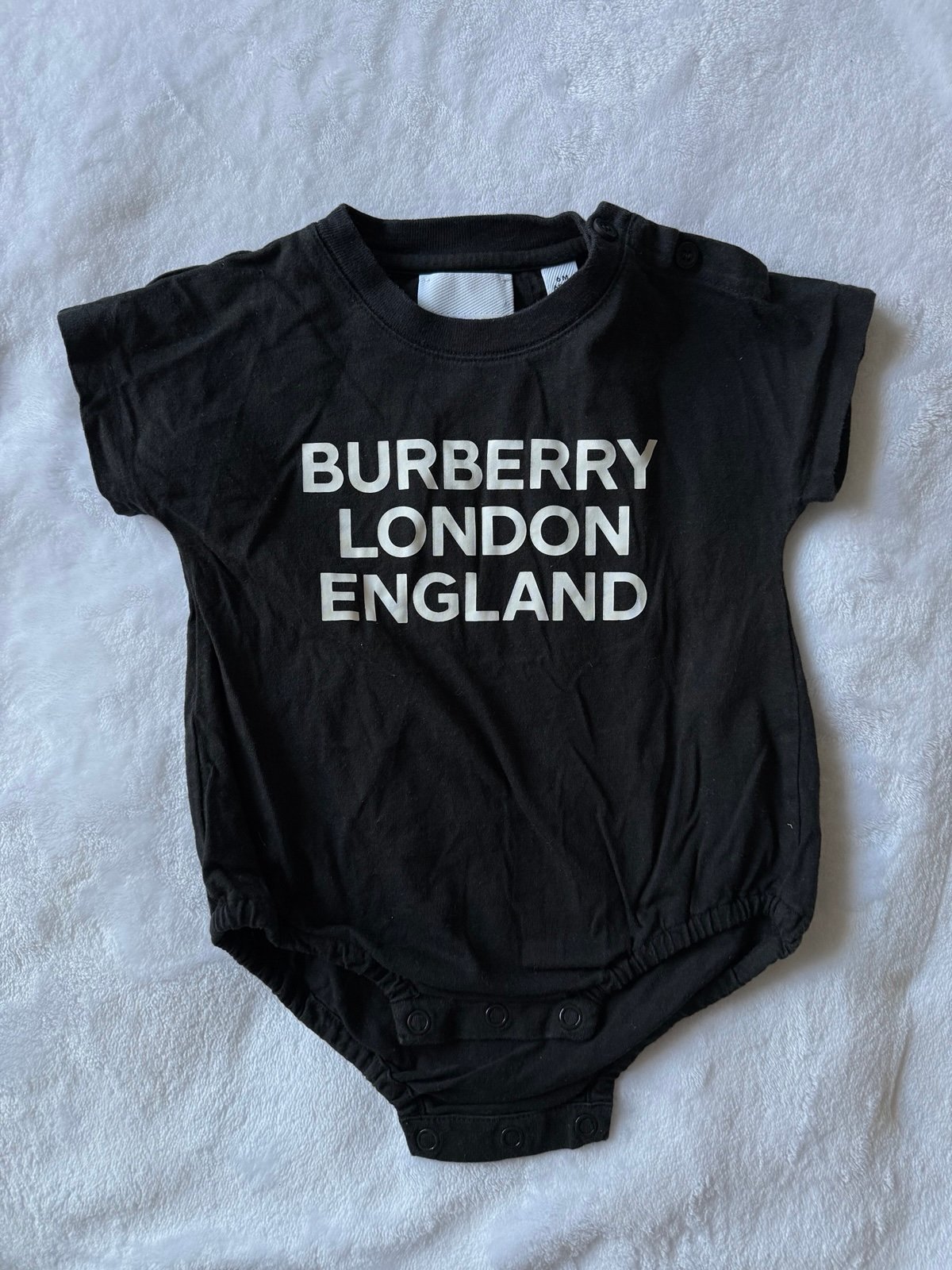 Burberry baby boy onesie one piece 6m