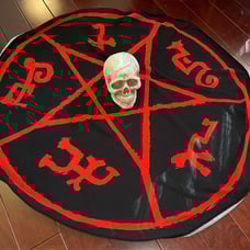 Supernatural Devil’s trap towel by Culturefly