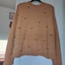 Alice + Olivia Gleeson Metal Ball Sweater