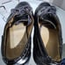 John Fluevog Vintage Classics Chunky Black Leather Dress Shoes Size M 5.5 W 6.5