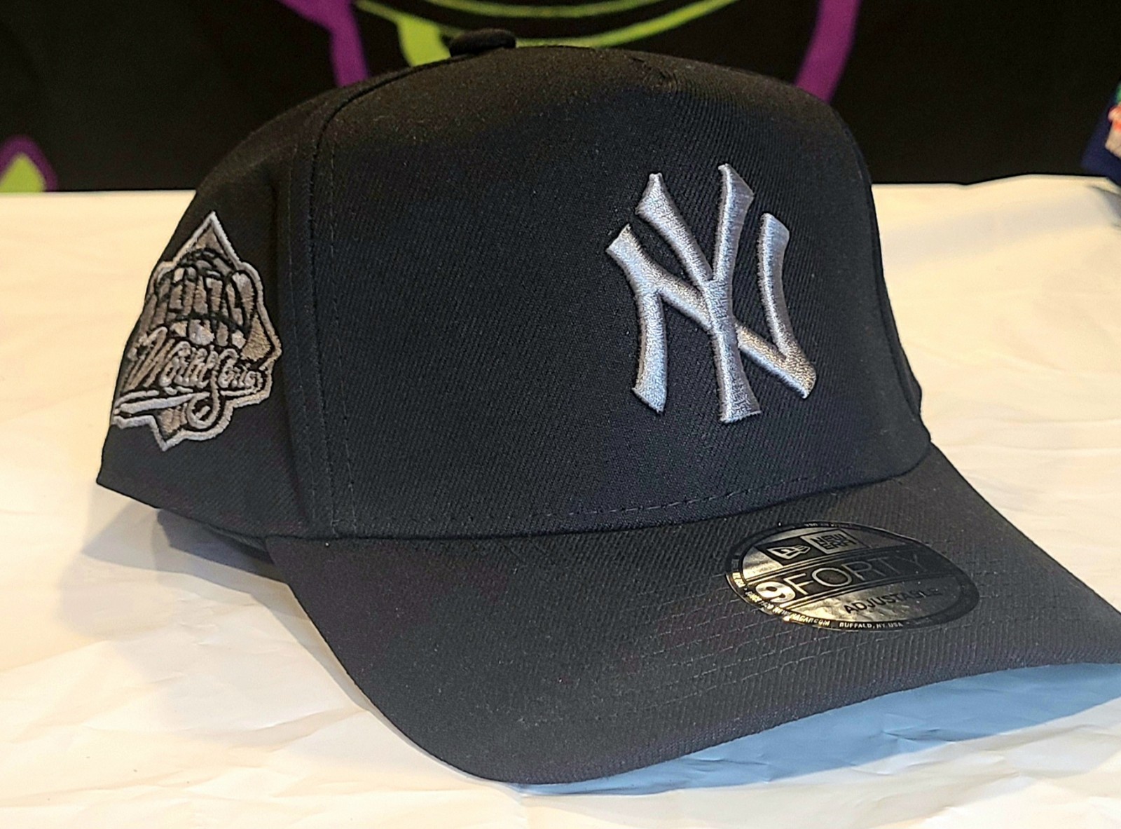 New Era 9FORTY A-FRAME - Gunmetal New York Yankees