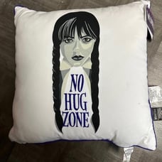 Wednesday Addams Decorative Throw Pillow Wednesday