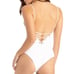 New Madewell Tavik Monahan Tapioca white one piece swimsuit Size XS
