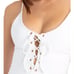 New Madewell Tavik Monahan Tapioca white one piece swimsuit Size XS