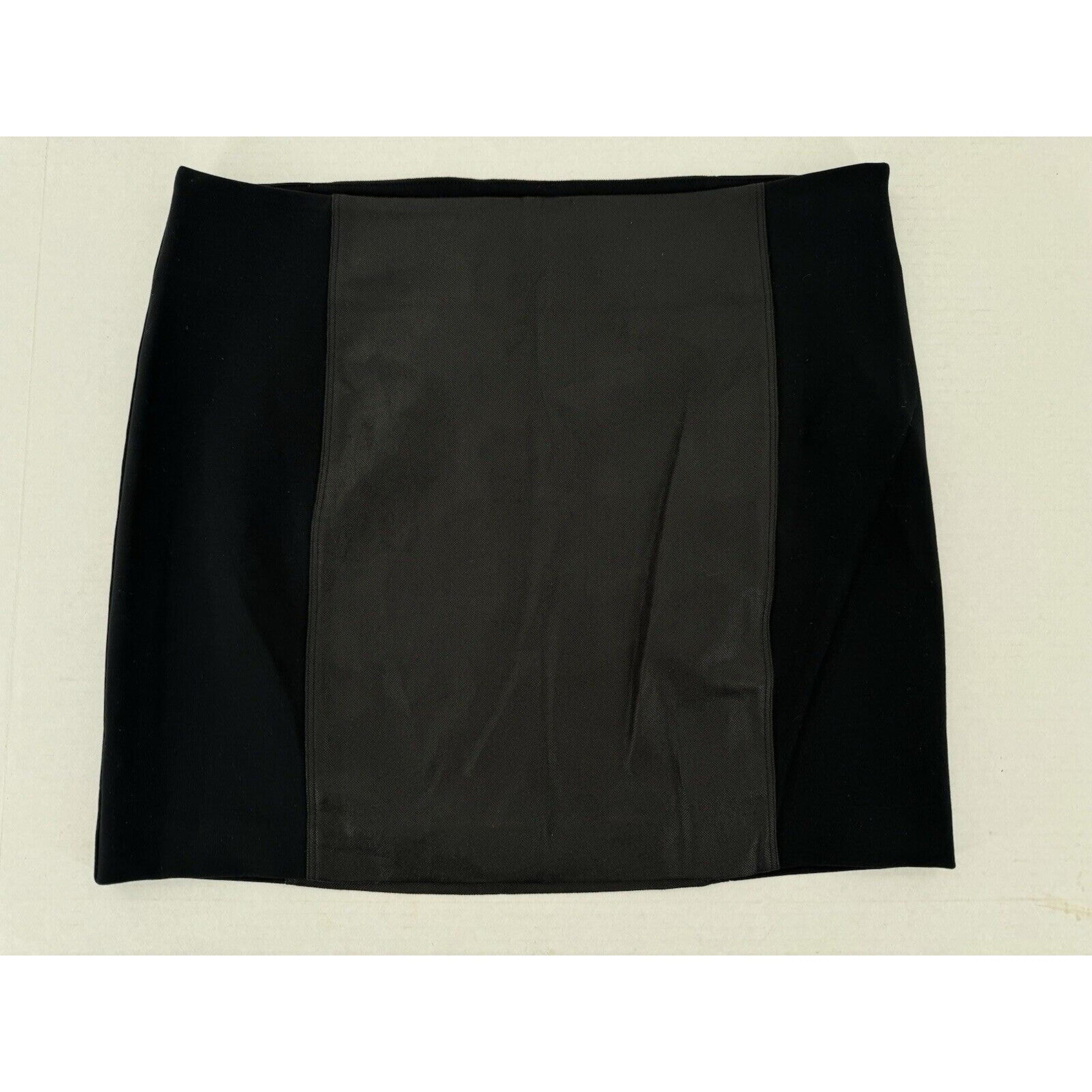 Armani Exchange Skirt Size M Bodycon Green Black Stretch Mini Going Out Club NWT