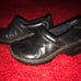 Work Shoes BORN Wms 7 Black Leather