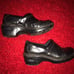 Work Shoes BORN Wms 7 Black Leather
