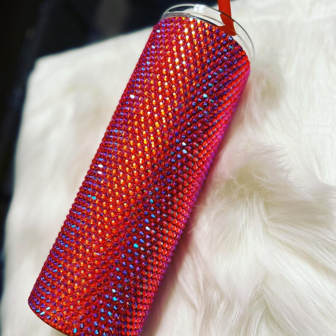 Fire Orange Bling Tumber
