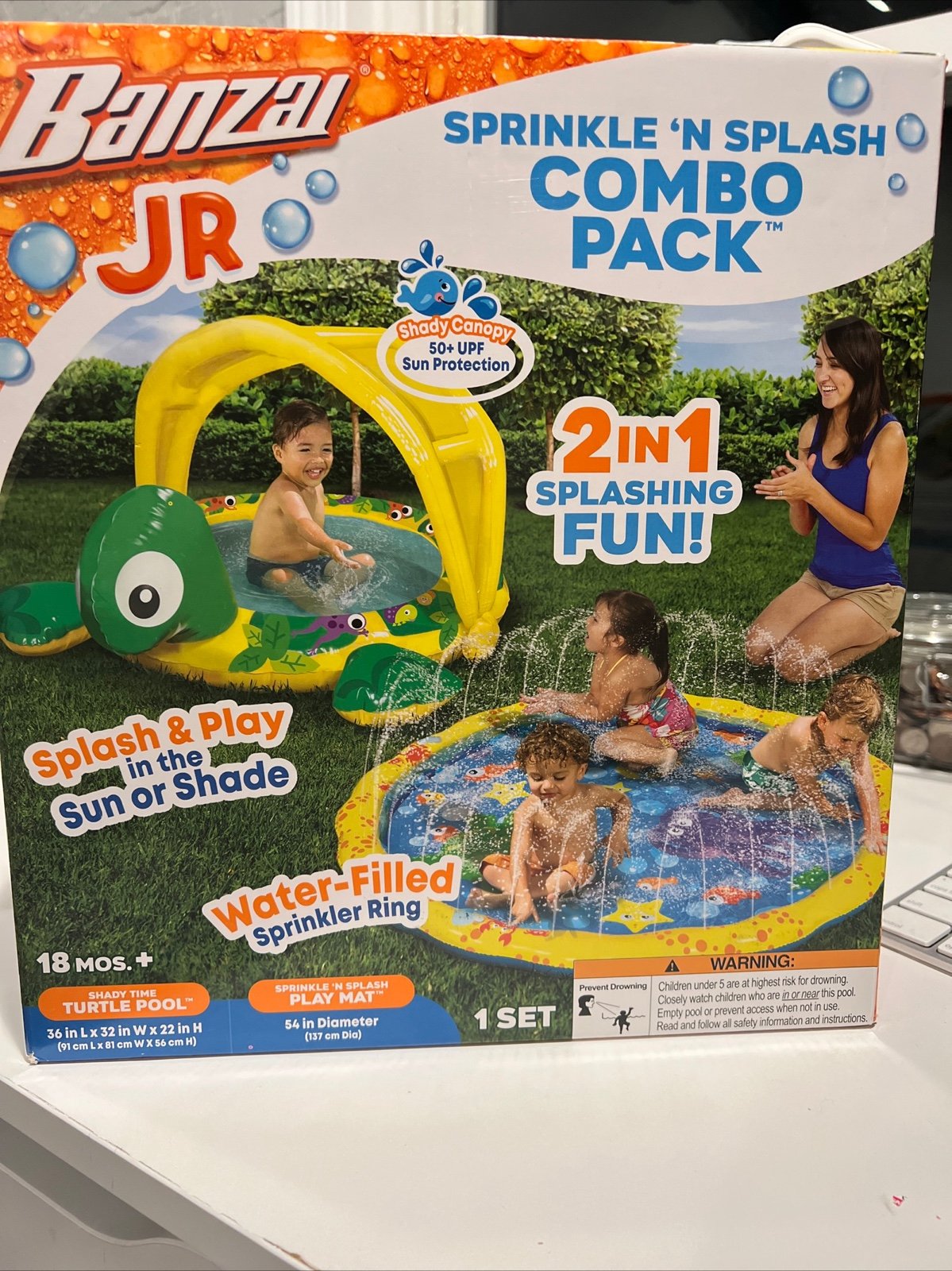 Banzai Jr Sprinkler Combo