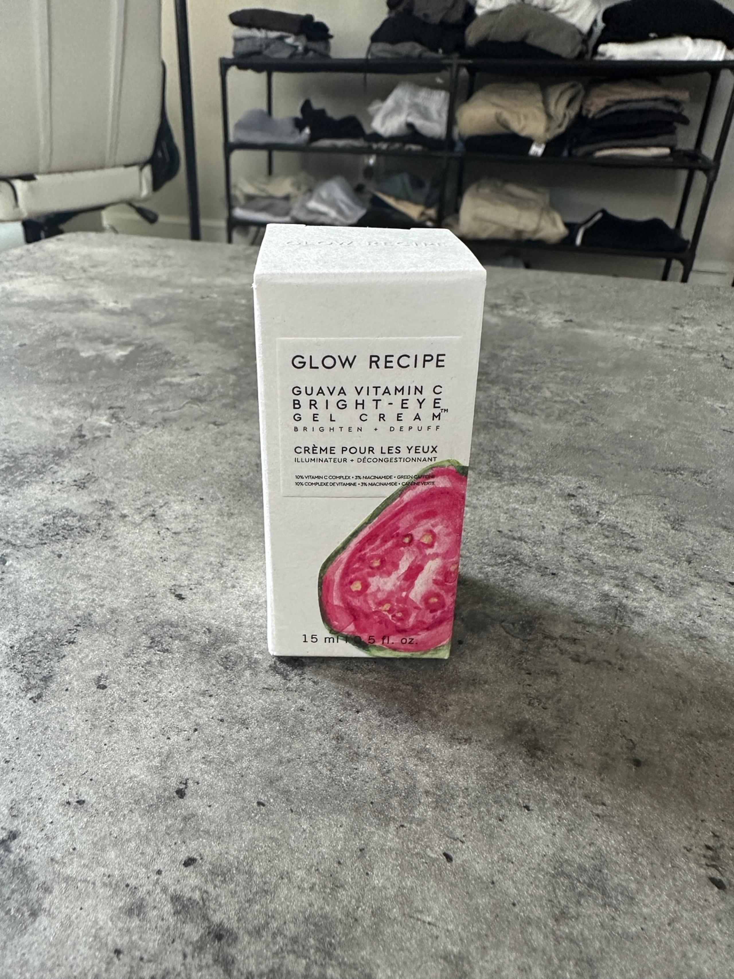 Glow Recipe Guava Vitamin C Bright-Eye Gel Cream