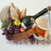 Marex Yankee Candle Picnic Basket Wine Cheese Bread Hanging Tart Warmer
