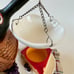 Marex Yankee Candle Picnic Basket Wine Cheese Bread Hanging Tart Warmer