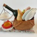 Marex Yankee Candle Picnic Basket Wine Cheese Bread Hanging Tart Warmer